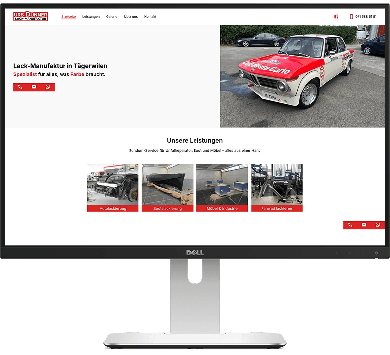 Urs Dünner Website